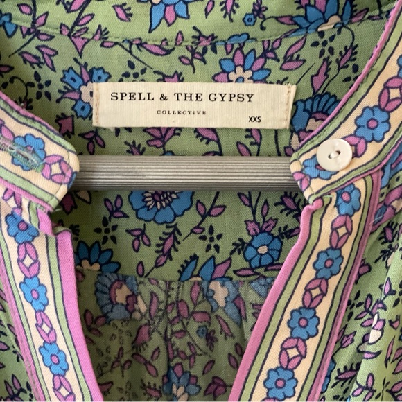 Spell Jasmine Flutter Sleeve Maxi - Picture 8 of 14